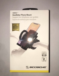 Handle Bar Phone Mount - Scosche - Made For Bikes - Brand New 
