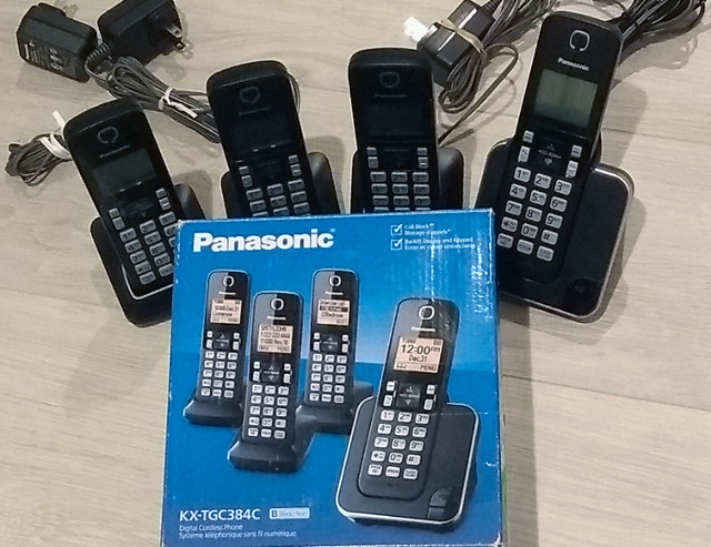Panasonic Digital Cordless Phones - KX-TGC384C in Home Phones & Answering Machines in Oakville / Halton Region - Image 4