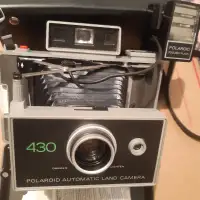 Polaroid automatic land  camera model 430 with timer