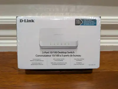 D-Link switch BNIB, View more