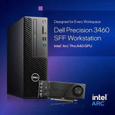 Dell Precision 3460 SFF Workstation Desktop, View more