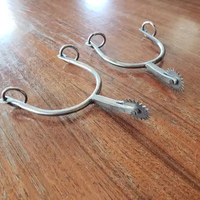 Hand Forged  Horse Spurs, View more