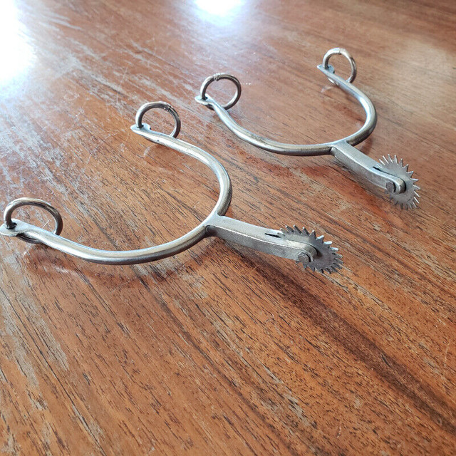 Hand Forged  Horse Spurs in Equestrian & Livestock Accessories in Saskatoon