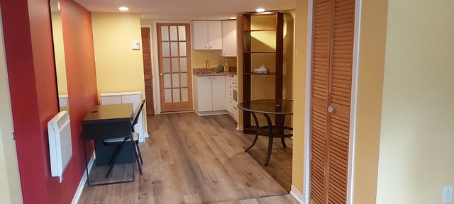 NDG- Studio 2 1/2 à louer, spacieux & lumineux, sous-sol triplex — photo 2