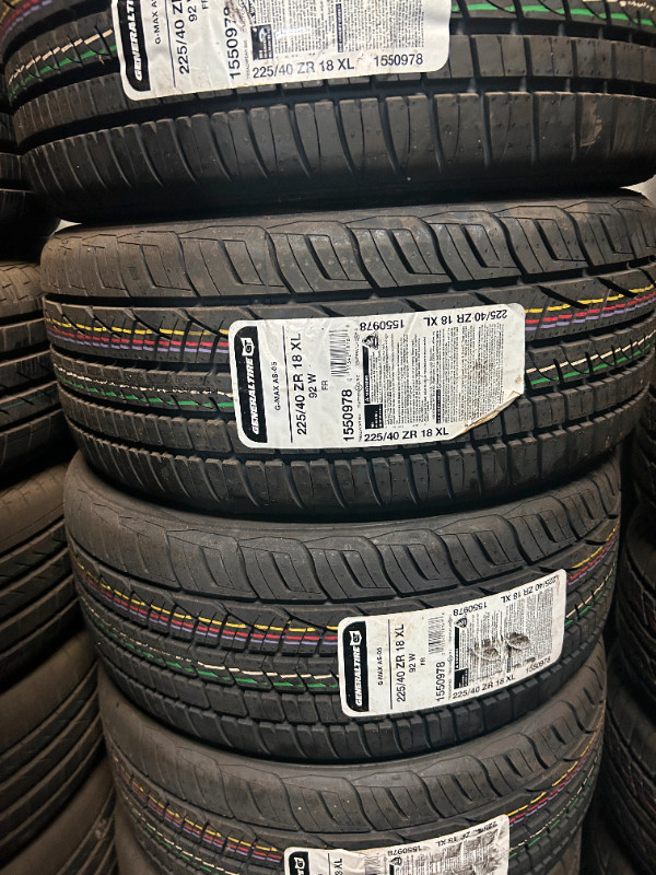 4 Brand New General G-Max AS-05 225/40R18 All Season tires in Tires & Rims in Ottawa - Image 3