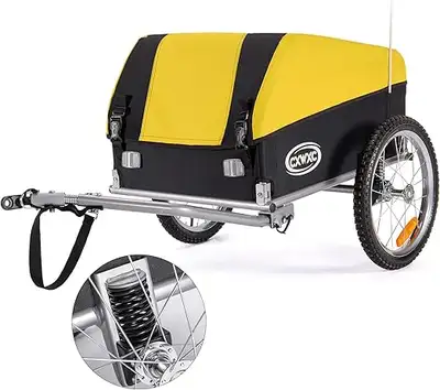Foldable Bike Cargo Trailer, 88 lbs Max, 16'' Quick-Release, New, View more