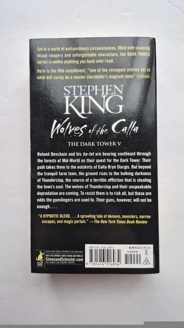 Wolves of the Calla by Stephen King in Fiction in Barrie - Image 3