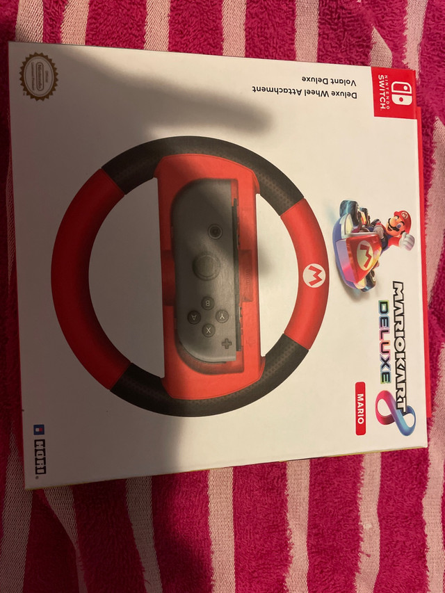 Mario deluxe wheel attachment  in Nintendo Switch in Cambridge