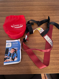 CARES brand airplane seatbelt harness for children 