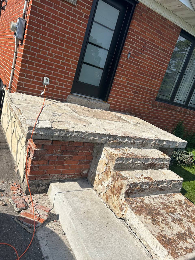 Concrete repair  in Brick, Masonry & Concrete in Kitchener / Waterloo