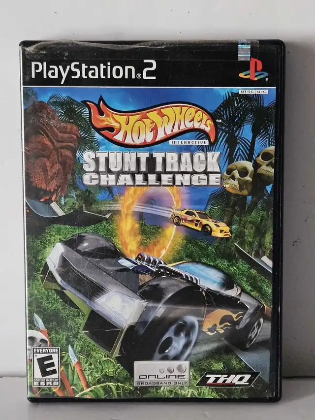 Playstation 2  HotWheels Stunt Track Challenge Game  in Toys & Games in City of Montréal - Image 2