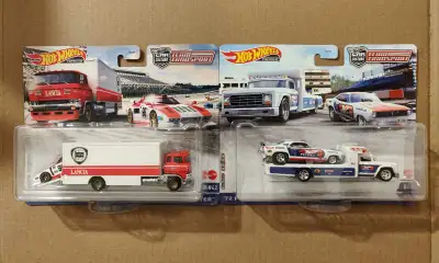 New Hot Wheels Premium Car Culture Team Transport assorted 1/64 diecast cars with Real Riders $25 ea...