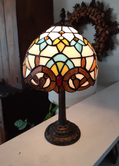 Excellent condition. 14.5"H. Heavy base. Price is firm.