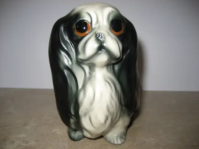 Large vintage ceramic dog figure, made in Japan in Arts & Collectibles in Moncton - Image 3