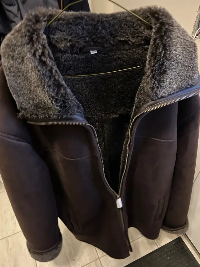 eXcelled Men’s Jacket Faux Shearling in Men's in Calgary - Image 4