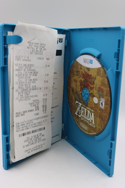 The Legend of Zelda, Breath of the Wild for Wii U (#156) in Nintendo Wii U in City of Halifax - Image 2