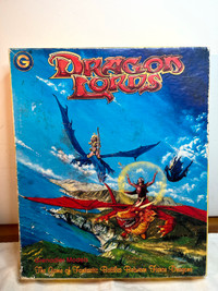 Dragon Lords Board Game Vintage 