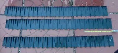 3 - 4 ft. plastic edging - interlocking - 12 feet in total - like-new condition - 3 for $10 Check ou...