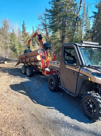 Log loader for ATV and SXS