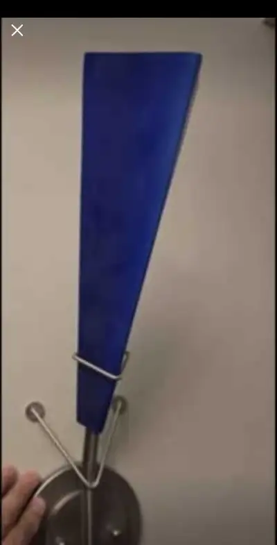 EASY LITE Wall Light with Murano Glass . color BLUE, View more