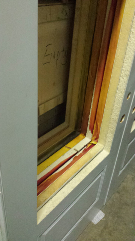 $15 cut out steel exterior doors glass doors inserts & hardware in Windows, Doors & Trim in Cambridge - Image 2