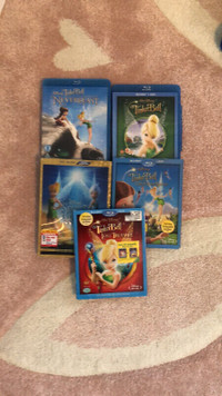 Tinker bell Blu-ray videos