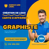 Graphiste, Carte d’affaire, Infographie, Création Logo