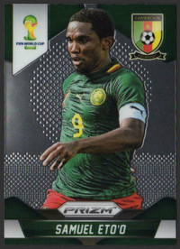 2014 Panini Prizm World Cup Soccer BASE#40 Samuel Eto'o Cameroon