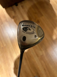 Big Bertha Hawkeye 3 wood left