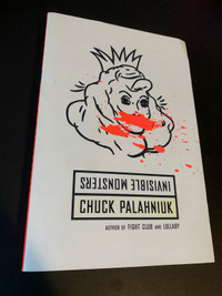 Invisible Monsters by Chuck Palahniuk (Trade-paperback) - like n