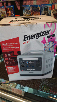 Energizer Arc3 Portable Powerstation | 350W, 300Wh Lithium Iron