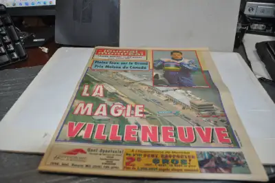 Jacques villeneuve formula one 1996 newspapers vintage + colour, View more