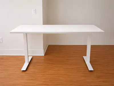 IKEA Height Adjustable Desk white, View more