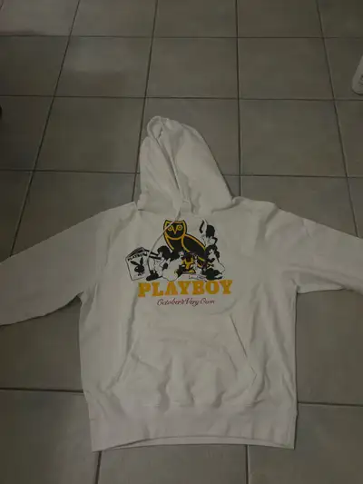 OVO x Playboy White Hoodie - Never Worn, No Tags, View more