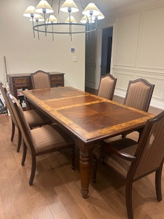Dinning table, bed for sale, View more