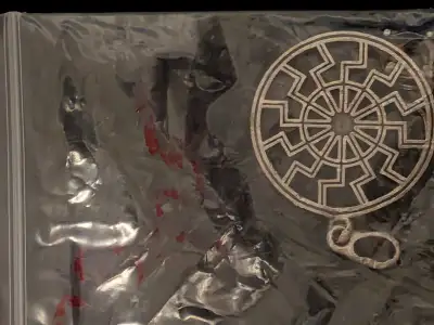 Scrap silver Black Sun Silver Pendant, View more