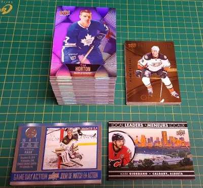 2016-17 Tim Hortons Hockey Cards Base set + 3 Sub Sets, View more