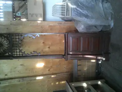 antique hall or room divider, View more