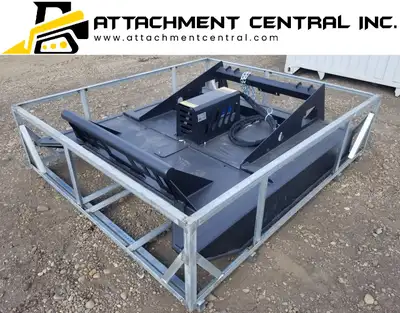 Greatbear 72" Skid Steer Brush Cutter Mower Stump Jumper, View more