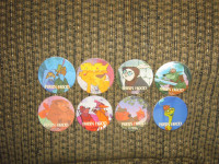 VINTAGE DISNEY'S ROBIN HOOD POGS LOT