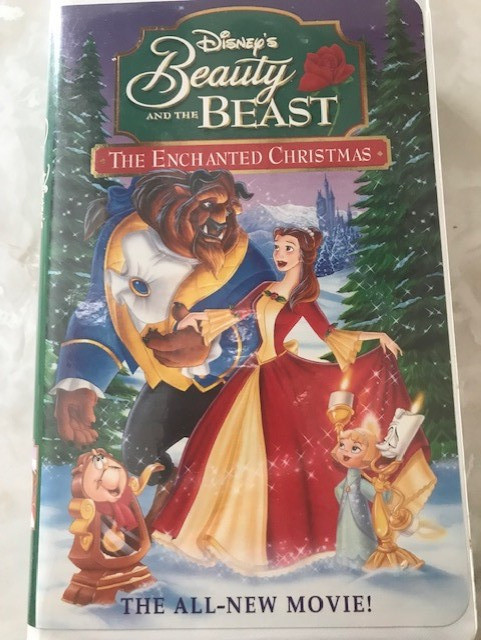 New Sealed VHS Beauty and the Beast The Enchanted Christmas for sale  