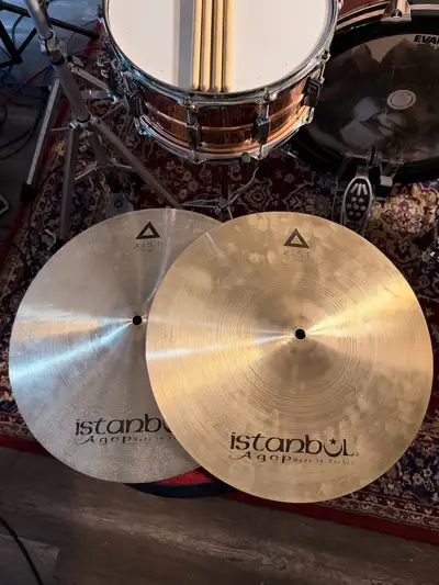 Istanbul 15” Agop Xist Natural Hi Hats, View more