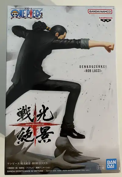 For sale is the One Piece: Rob Lucci SENKOUZEKKEI BANPRESTO Anime Figure. This item is sealed, brand...