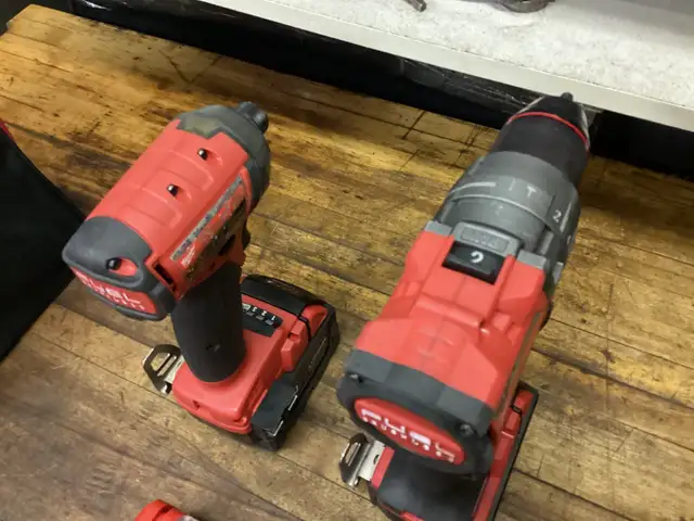 MILWAUKEE M18 FUEL SURGE IMPACT DRIVER and 1/2” HAMMER DRILL KIT in Power Tools in Barrie - Image 11