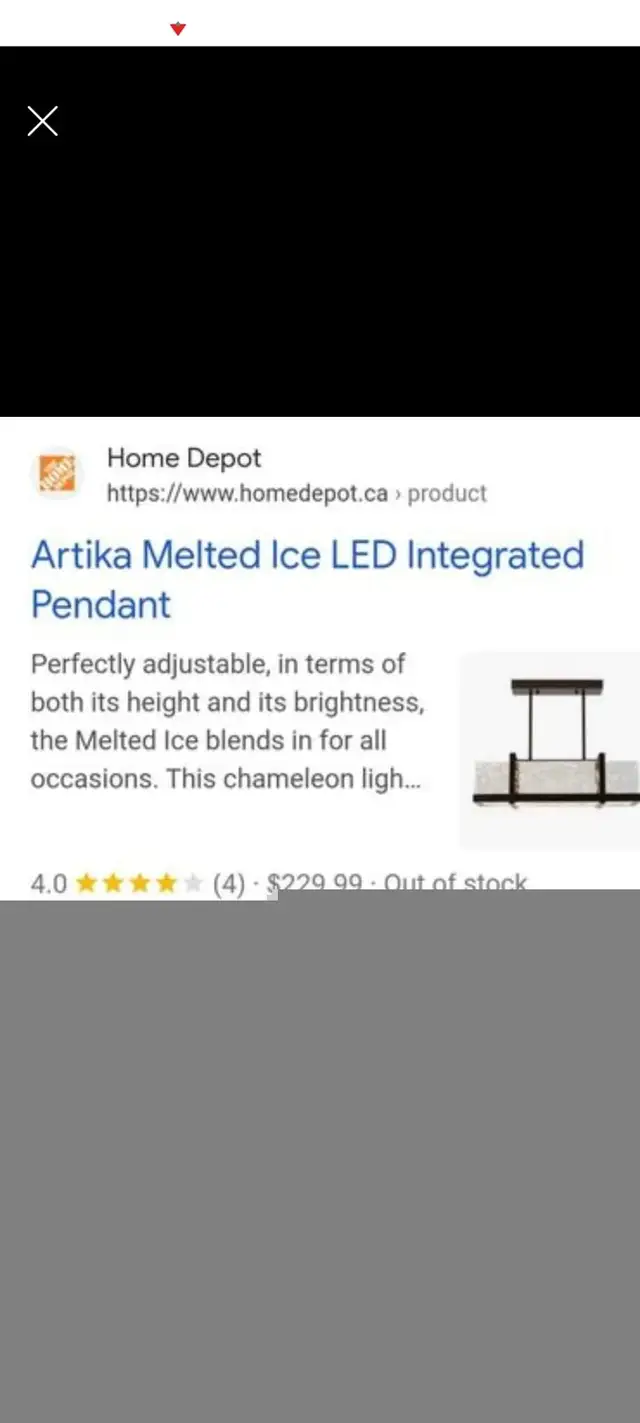 Chandelier/Pedant LED Artika Melt Ice in Indoor Lighting & Fans in Windsor Region - Image 4