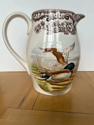 Spode Woodland-Made in England-Like New-Pitcher 56 oz, View more