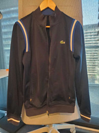 Lacoste tennis sweater jacket men's size small