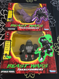 Beast Wars Transformeurs - Megatron & Optimus reissue scellés