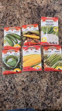Selling Cheap - Garden Seeds Cucumbers Carrots Beens Beets 