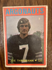 1972 O-Pee-Chee Joe Theismann CFL football card (#27)